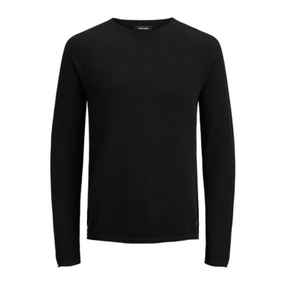 Abbildung von Jack &amp; Jones Jjehill CREW NECK NOOS Strickpullover, Herren, Größe: XS, Black