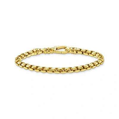 Abbildung von Thomas Sabo Unisex Venezia Armband Vergoldet, 925 Sterlingsilber mit 750er Gelbgold Vergoldung, Länge: 18 cm, A2005 413 39 L18