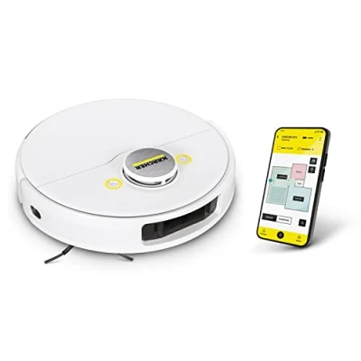 Abbildung von KÄRCHER Nass Trocken Saugroboter Wisch und RCF 3, FC Walzentechnologie, Timer Funktion, Autonome Reinigung