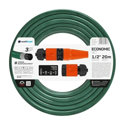 Abbildung von Cellfast Gartenschlauch 10 100, Economic Schlauch mit Sprinkler
