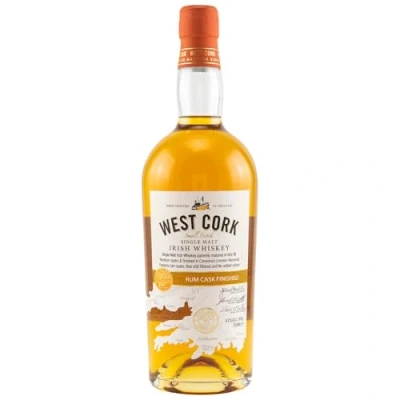 Abbildung von West Cork Single Malt Rum Cask Finish 1x0.7L Aus der vielleicht erfolgreichsten irischen Brennerei Irland meets Panama Fruchtig exotisch