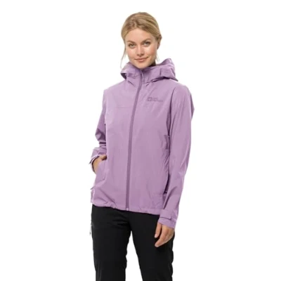 Abbildung von Jack Wolfskin Elsberg 2.5L Hardshelljacke, Damen, Größe: XL, Velvet