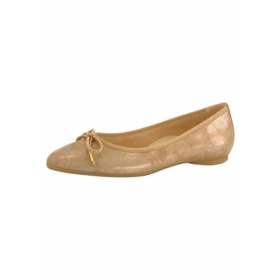 Abbildung von Paul Green Damen, Frauen Klassische Ballerinas,Slip ons,klassisch elegant,Ballerinen,Pumps,Halbschuhe,Sommerschuhe,Slipper,Bronze (JA),38.5 EU / 5.5 UK