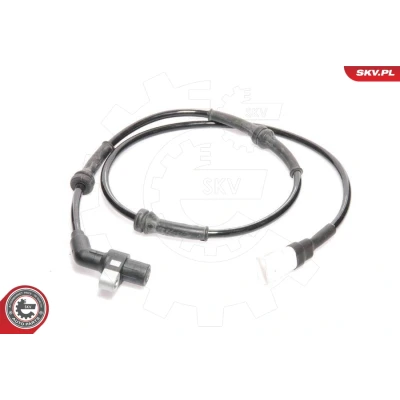 Abbildung von ESEN SKV 06SKV064 ABS Sensor Vorderachse 2 polig 750mm 12V elektrisch weiß oval Male FORD: Escort 6 Cabrio, Classic Schrägheck