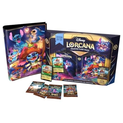 Abbildung von Disney Lorcana Trading Card Game: Azurite Sea Stitch Collector&#039;s Gift Set (Englisch)