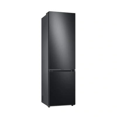 Abbildung von Samsung RB38C7B5AB1/EF Kühl Gefrierkombination, 203 cm, 387 l, AI Kühlschrank mit Gefrierfach, SmartThings Energy Mode, No Frost+, SpaceMax, Metal Cooling, Premium Black Steel