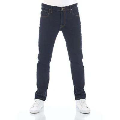 Abbildung von Lee Daren ZIP FLY Jeans Straight Leg, Herren, Größe: 31x34, Rinse blue