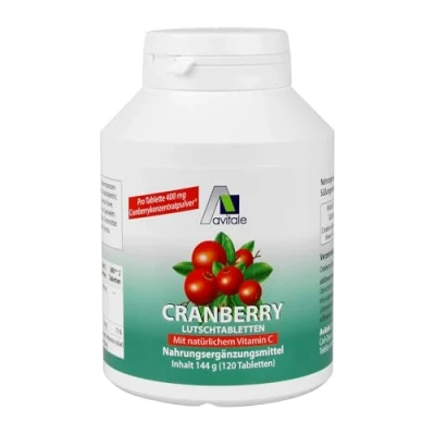 Abbildung von Cranberry Lutschtabletten