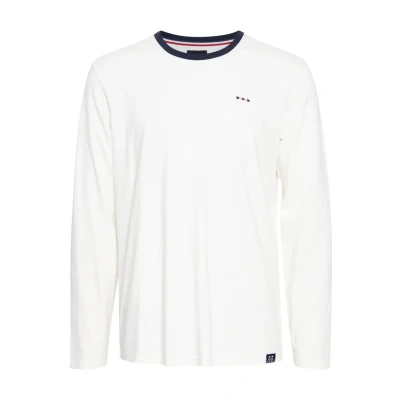 Abbildung von FQ1924 Langarmshirt, Herren, Größe: Medium, Cloud dancer