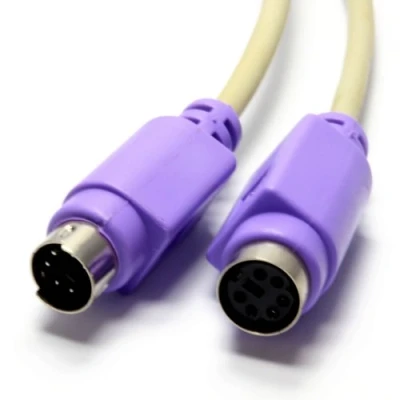 Abbildung von PS/2 Tastatur Verlängerung Kabel 6 Polig Stecker Zum Weiblich Buchse 3 m [3 Meter]