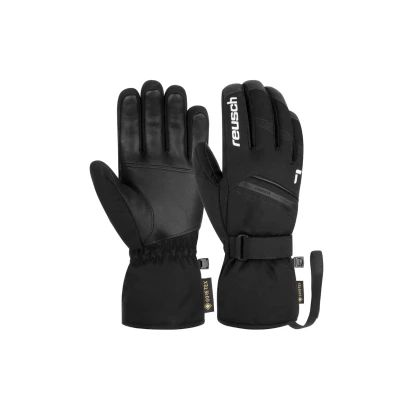 Abbildung von Reusch Fingerhandschuh, Größe: 8, Black white