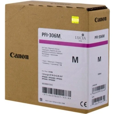 Abbildung von Canon Original PFI 306M Druckerpatrone magenta 330ml