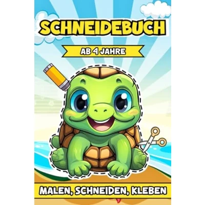 Abbildung von Schneidebuch Ab 4 Jahre: Vielfältige kreative Abenteuer für kleine Hände, die mit Malen, Schneiden und Kleben ihre Fantasie entfalten neue Ideen entdecken