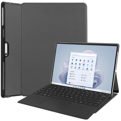 Abbildung von Trifold Klapphülle für das Microsoft Surface Pro 9 Grau
