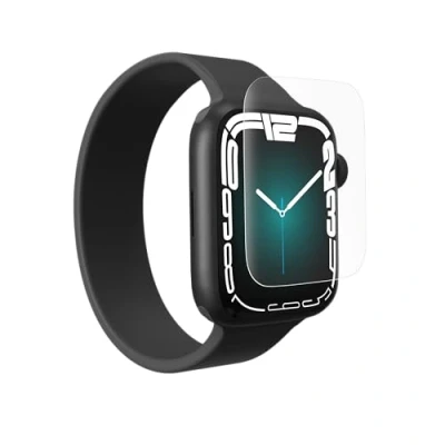 Abbildung von ZAGG InvisibleShield Ultra Clear Apple Watch Series 7 (45 mm) (Display) Aufprallschutz, berührungsempfindlich, einfache Anwendung, vollständige Abdeckung
