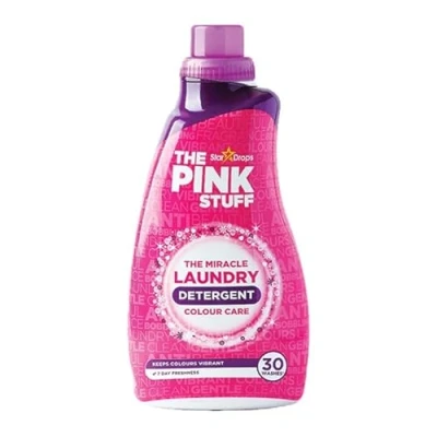 Abbildung von 8x Stardrops Pink Stuff Waschmittel Colour Care, 30 Wäschen 960ml