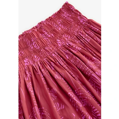 Abbildung von Next Faltenrock, Damen, Größe: 40, Red pink