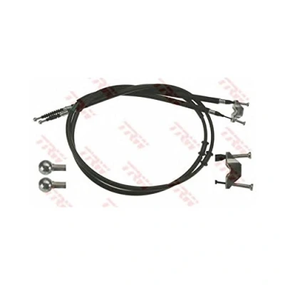 Abbildung von TRW GCH519 Handbremsseil 1760, 1735, 1580, 1550 Scheibenbremse OPEL: Astra H Schrägheck, Caravan, TwinTop