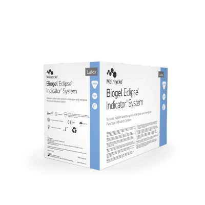 Abbildung von Biogel Eclipse Indicator System Gr. 6,5 25 x 2 Paar Handschuhe