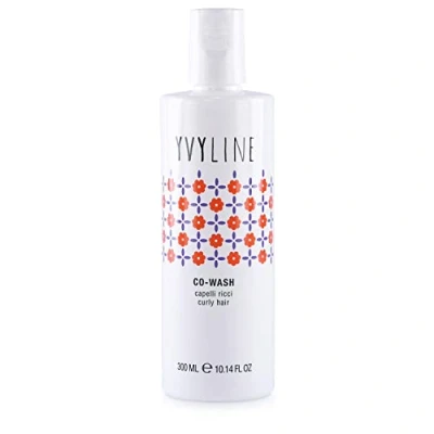 Abbildung von YVYLINE Cowash Curly Hair Scrub Conditioner zum Waschen von lockigem und welligem Haar Alternativ zu Shampoo nach Girl Method Super feuchtigkeitsspendend für definierte leichte Locken
