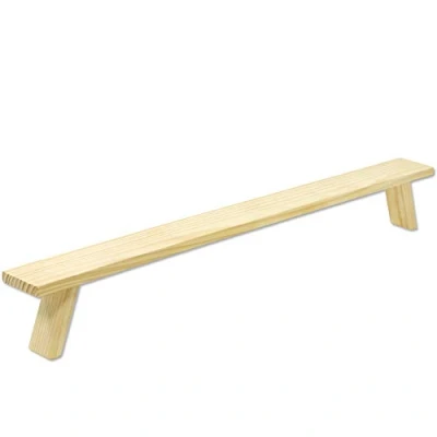 Abbildung von Dekohelden24 Schwibbogen Holz Schwibbogenbank, ca. 80 x 7 10 cm, natur