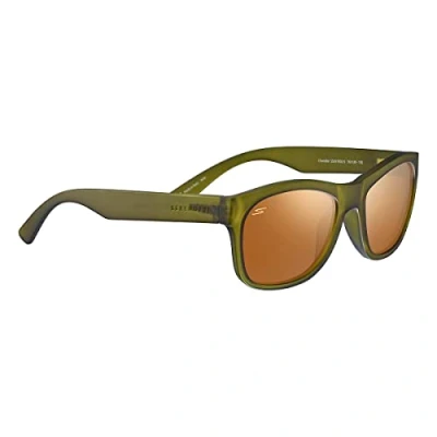 Abbildung von Serengeti Unisex Chandler Brille, Gummi, Khaki, M