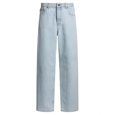 Abbildung von HUGO LENI Jeans Relaxed Fit, Damen, Größe: 27x32, Turquoise/aqua