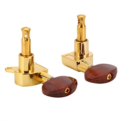 Abbildung von Akustikgitarren Mechaniken Stimmwirbel für 3R 3L Chrom(Gold)