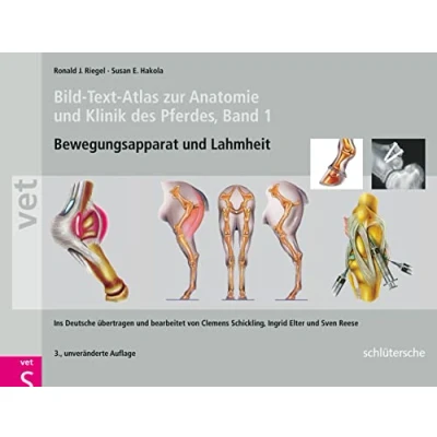 Abbildung von Bild Text Atlas zur Anatomie und Klinik des Pferdes: Band 1 Bewegungsapparat Lahmheiten