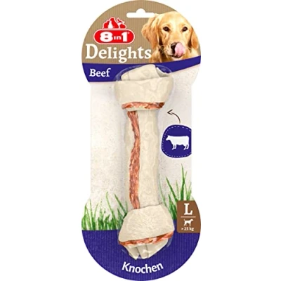 Abbildung von 8 in 1 8in1 Delights Kauknochen Rind L (6 pk/ps)