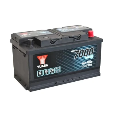 Abbildung von Yuasa YBX7110 12V 75Ah 730A EFB Start Stop Batterie