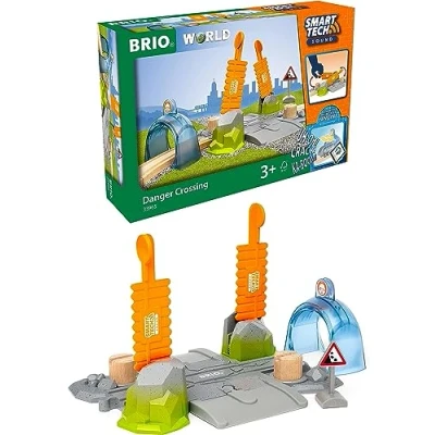 Abbildung von Brio World 33965 Smart Tech Sound Railroad Crossing