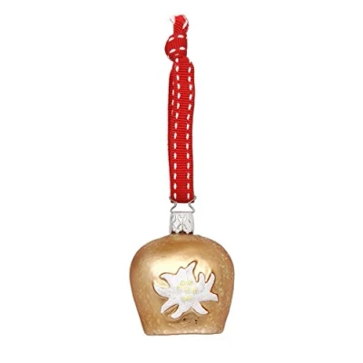 Abbildung von Inge glas Christbaumschmuck Edelweißglocke