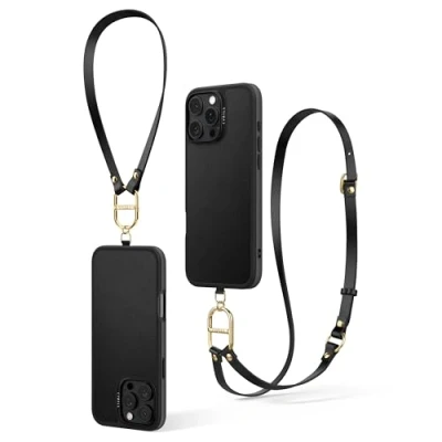 Abbildung von CYRILL von Spigen Kajuk Mag Hülle Kompatibel mit iPhone 16 Pro Max (2024) Classic Charm Black