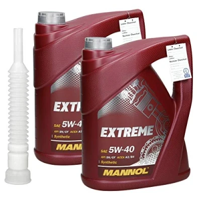 Abbildung von MANNOL 2 x 5L 5W40 Extreme Motoröl