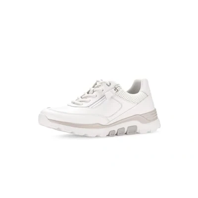 Abbildung von Gabor Rollingsoft Keilsneaker, mit seitlichem Reißverschluss, Freizeitschuh, Halbschuh, Schnürschuh