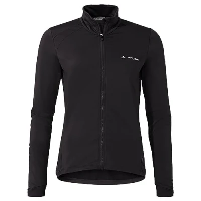 Abbildung von Vaude Posta LS Tricot Cyclingtrikot, Damen, Größe: 46, Black