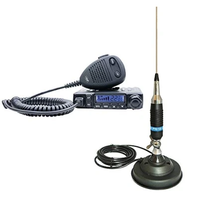Abbildung von PNI CB Funkgeräte Escort HP 6500 ASQ mit S9 Antenne Magnet