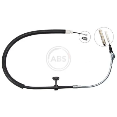 Abbildung von A.B.S. K18907 Handbremsseil 1140 Scheibenbremse MERCEDES BENZ: GLK