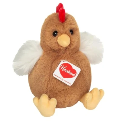 Abbildung von Teddy Hermann Herzekind 93964 Henne Trude 18 cm, Kuscheltier, Plüschtier