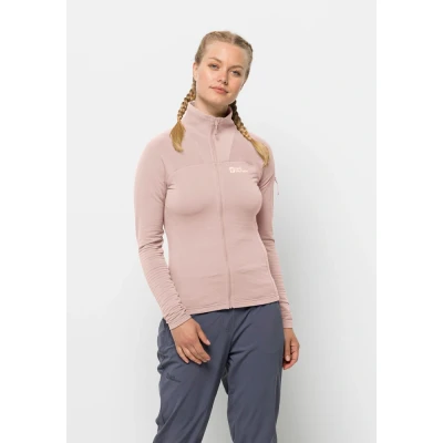 Abbildung von Jack Wolfskin Prelight Trainingsjacke, Damen, Größe: Large, Rose smoke