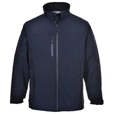 Abbildung von Portwest Softshell Jacke (3 lagig), Farbe: Marineblau, Größe: M, TK50NARM