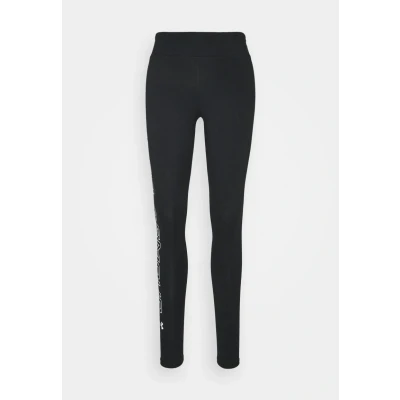 Abbildung von Under Armour Damen Favorite Leggings, Black / White White, L EU