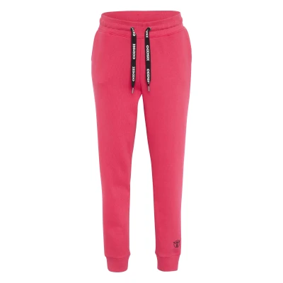 Abbildung von Chiemsee MIT Logoband UND Labelprint Jogginghose, Damen, Größe: XL, Raspberry