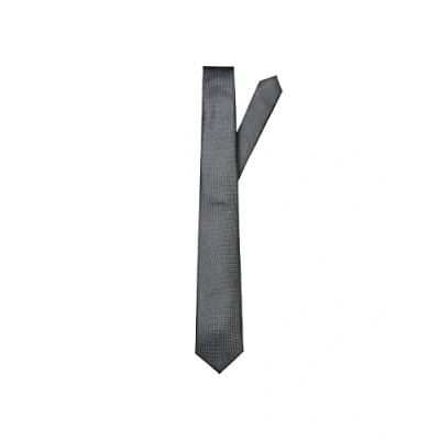Abbildung von SELECTED HOMME Herren Slhnew Texture Tie 7cm Noos B Krawatte, Grau, Einheitsgr e EU