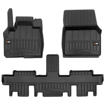 Abbildung von M MOTOS Gummimatten Auto Fussmatte passt für Renault Espace IV 2002 2014 Verbessern Sie Ihren Reisekomfort mit Antirutschmatte 3D Allwetter fußmatten Auto, Schutz vor Verschmutzung