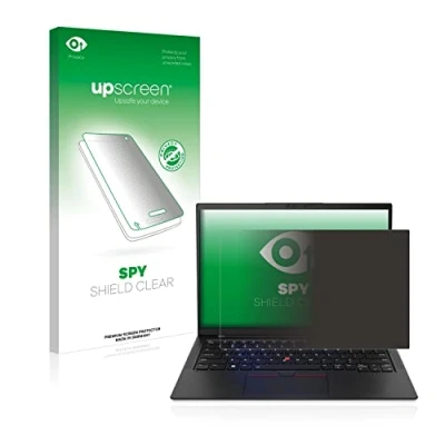 Abbildung von upscreen Anti Spy Blickschutzfolie für Lenovo ThinkPad X1 Carbon Touch 14&quot; (10. Gen.) Privacy Displayschutz Folie [Sichtschutz, Blaulichtfilter]
