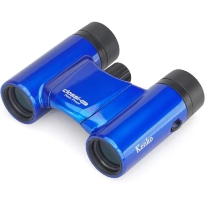 Abbildung von Kenko Fernglas Classi Air 8x21 DH, Dachprisma, leichtes, faltbares &amp; kompaktes Design, Mehrschichtvergütung, Blau 021378