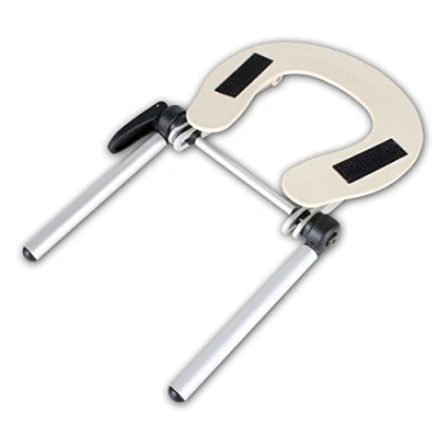Abbildung von tectake Hocker Kopfstütze aus Aluminium für Massageliegen (1), einstellbar