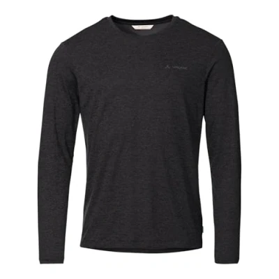 Abbildung von Vaude Essential Langarmshirt, Herren, Größe: 4XL, Black